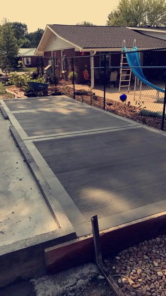 Driveway project by Majestic Concrete Inc in Maryville