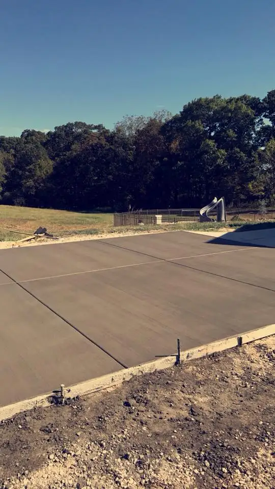 Flatwork project by Majestic Concrete Inc in Granite City