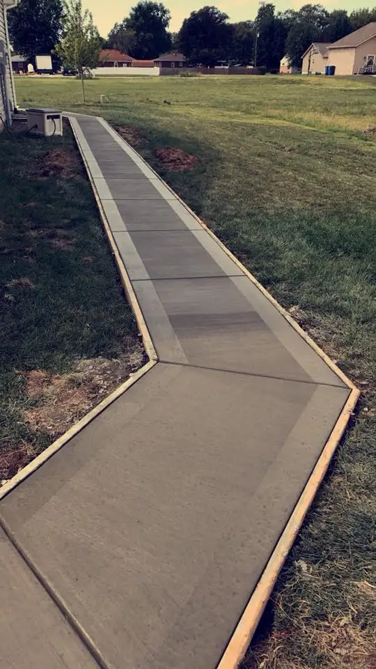 Stamped concrete project by Majestic Concrete Inc in Glen Carbon